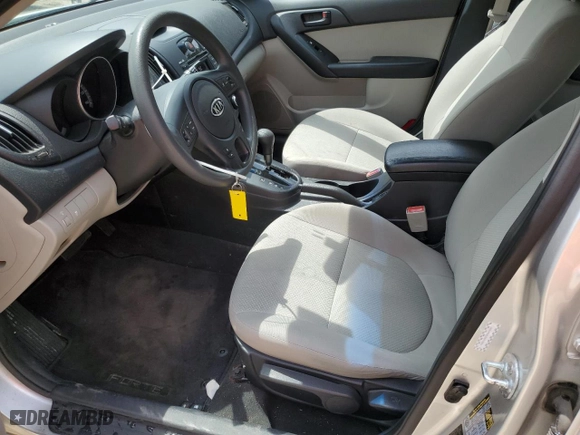 2010 Kia Forte EX with VIN KNAFU4A25A5874092, listed as a Copart auction lot 51255075 with 92,031 mi miles and Salvage Title. Bid and sale history available at carsss.com. Image 7.