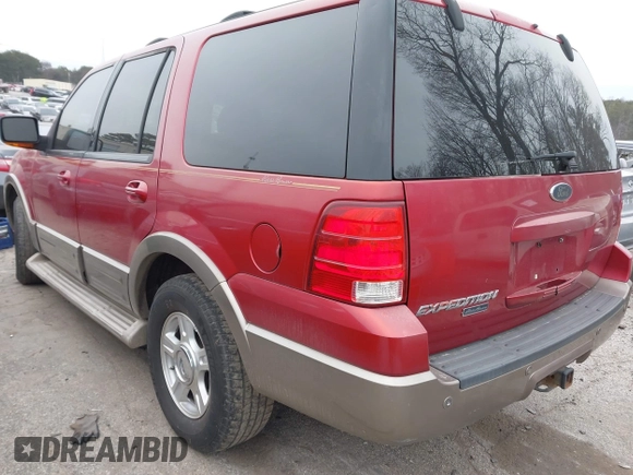 2004 Ford Expedition Eddie Bauer z VIN 1FMFU17L94LB14843, wystawiony jako IAAI lot #41379781 z przebiegiem 256 283 mil mil oraz . Historia ofert i sprzedaży dostępna na DreamBid. Obrazek 3.