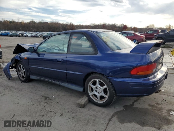 2000 Subaru Impreza RS with VIN JF1GM6750YG400589, listed as a Copart auction lot 78799154 with Not provided miles and Salvage title. Bid and sale history available at DreamBid. Image 2.