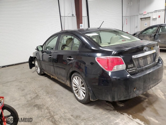 2012 Subaru Impreza Sedan 2.0i Limited with VIN JF1GJAH64CH028874, listed as a Copart auction lot 48153585 with 149,843 mi miles and Salvage Title. Bid and sale history available at carsss.com. Image 2.