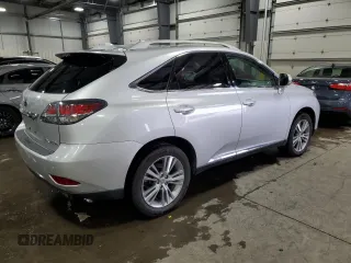 2015 Lexus RX 450h z VIN 2T2BC1BAXFC003493, wystawiony jako Copart lot #53108295 z przebiegiem 60 166 mil mil oraz Szkoda całkowita • Salvage title. Historia ofert i sprzedaży dostępna na DreamBid. Obrazek 3.