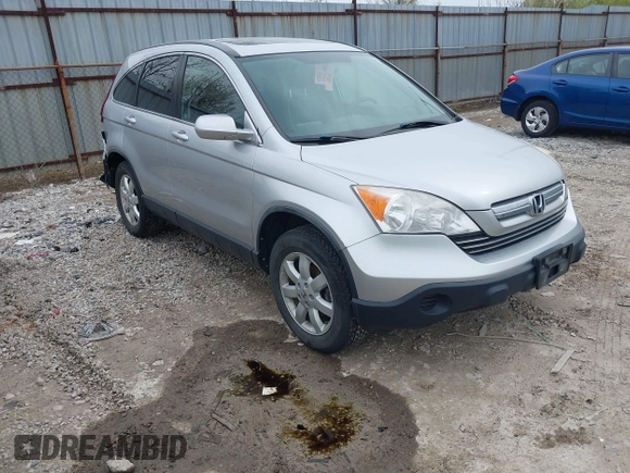 2009 Honda CR-V EX-L with VIN JHLRE487X9C021566, listed as a IAAI auction lot 42008321 with 128,647 mi miles and . Bid and sale history available at carsss.com. Image 1.
