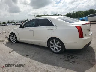 2013 Cadillac ATS with VIN 1G6AA5RAXD0176167, listed as a Copart auction lot 63126005 with 124,598 mi miles and Salvage title. Bid and sale history available at DreamBid. Image 2.