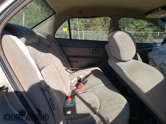 2000 Buick Century Custom with VIN 2G4WS52J1Y1158706, listed as a Copart auction lot 74526374 with 103,564 mi miles and Salvage Title. Bid and sale history available at carsss.com. Image 10.