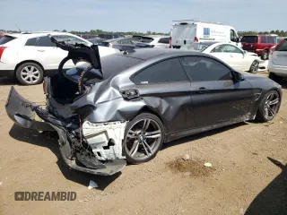 2015 BMW M4 with VIN WBS3R9C52FK334101, listed as a Copart auction lot 68430084 with Not Provided miles and Salvage Title. Bid and sale history available at carsss.com. Image 3.