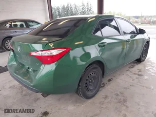 2015 Toyota Corolla L with VIN 2T1BURHE8FC280816, listed as a IAAI auction lot 42014935 with 101,332 mi miles. Bid and sale history available at carsss.com. Image 4.