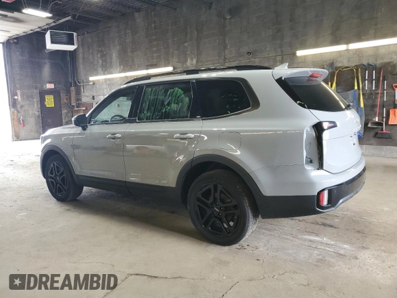 2024 Kia Telluride EX X-Line z VIN 5XYP3DGC3RG427452, wystawiony jako Copart lot #55381405 z przebiegiem 21 614 mil mil oraz Szkody całkowita. Historia ofert i sprzedaży dostępna na DreamBid. Obrazek 2.