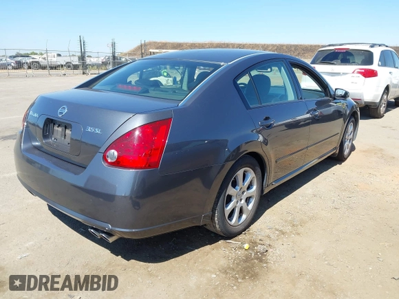 2007 Nissan Maxima SE with VIN 1N4BA41E37C832972, listed as a IAAI auction lot 42739254 with 128,163 mi miles and . Bid and sale history available at DreamBid. Image 4.