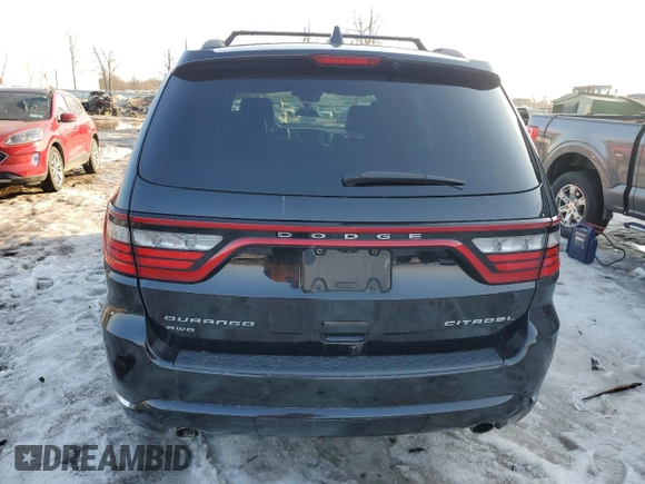 2017 Dodge Durango Citadel with VIN 1C4RDJEG0HC878920, listed as a Copart auction lot 48041485 with 145,657 mi miles and Salvage Title. Bid and sale history available at DreamBid. Image 6.