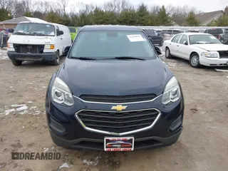2017 Chevrolet Equinox LS with VIN 2GNALBEK7H1515179, listed as a IAAI auction lot 41258016 with 106,202 mi miles. Bid and sale history available at carsss.com. Image 12.