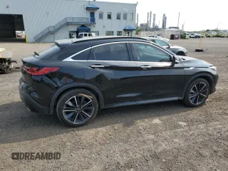2022 Infiniti QX55 Sensory with VIN 3PCAJ5L30NF101911, listed as a Copart auction lot 65155474 with 57,589 mi miles and Salvage title. Bid and sale history available at DreamBid. Image 3.