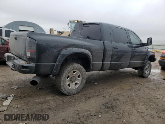 2007 Dodge 2500 Laramie with VIN 3D7KS29A37G841087, listed as a Copart auction lot 43170905 with 234,584 mi miles and Salvage Title. Bid and sale history available at DreamBid. Image 3.