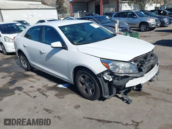 2016 Chevrolet Malibu Limited LT with VIN 1G11C5SA3GF120485, listed as a IAAI auction lot 41861097 with 128,427 mi miles. Bid and sale history available at carsss.com. Image 1.
