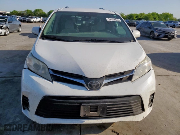 2020 Toyota Sienna LE Auto Access Seat with VIN 5TDKZ3DC8LS044141, listed as a Copart auction lot 52578845 with 248,992 mi miles and Clean Title. Bid and sale history available at carsss.com. Image 5.