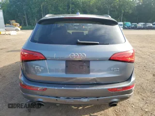 2013 Audi Q5 Premium Plus with VIN WA1LFAFP2DA011162, listed as a Copart auction lot 65136425 with 105,721 mi miles and Salvage title. Bid and sale history available at DreamBid. Image 6.