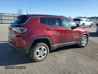 2022 Jeep Compass Sport z VIN 3C4NJDAB3NT215599, wystawiony jako Copart lot #86725414 z przebiegiem 38 298 mil mil oraz Szkoda całkowita • Salvage title. Historia ofert i sprzedaży dostępna na DreamBid. Obrazek 3.