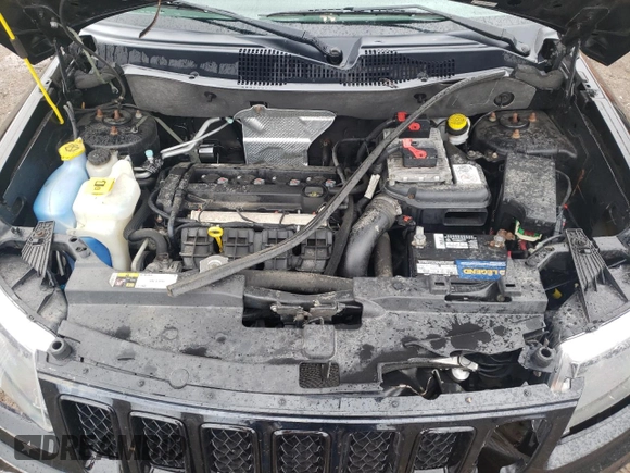 2014 Jeep Compass Altitude with VIN 1C4NJCBA5ED764002, listed as a Copart auction lot 50450143 with 0 mi miles and Salvage Title. Bid and sale history available at carsss.com. Image 12.