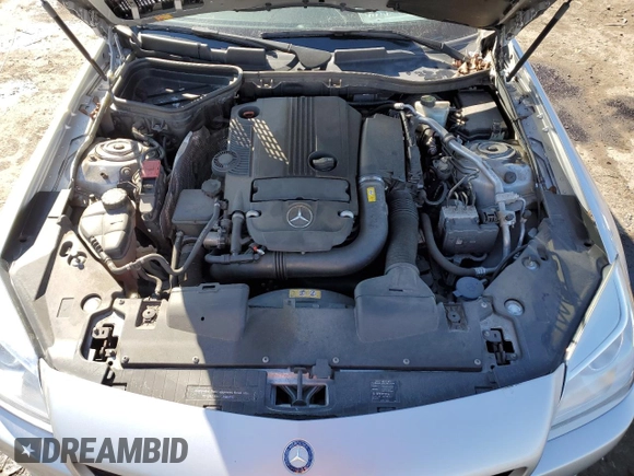 2015 Mercedes-Benz SLK 250 with VIN WDDPK4HA7FF107104, listed as a Copart auction lot 46314115 with 122,869 mi miles and Clean title. Bid and sale history available at DreamBid. Image 11.