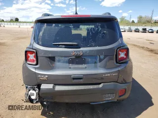2023 Jeep Renegade Limited with VIN ZACNJDD16PPP18537, listed as a Copart auction lot 56602995 with Not provided miles and Salvage title. Bid and sale history available at DreamBid. Image 6.