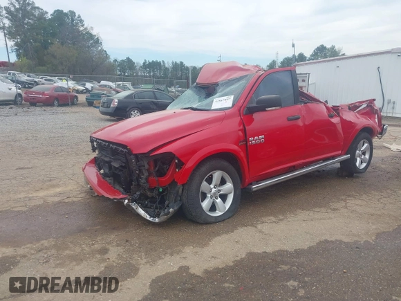 2014 Ram 1500 Big Horn with VIN 1C6RR7LT4ES107972, listed as a IAAI auction lot 41867897 with Not provided miles and . Bid and sale history available at DreamBid. Image 2.