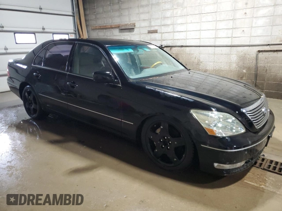 2004 Lexus LS 430 z VIN JTHBN36F940138647, wystawiony jako Copart lot #58376455 z przebiegiem 195 705 mil mil oraz Czysty tytuł • Clean title. Historia ofert i sprzedaży dostępna na DreamBid. Obrazek 4.