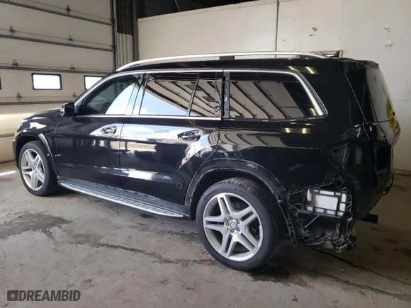 2016 Mercedes-Benz GL with VIN 4JGDF7DE0GA668847, listed as a Copart auction lot 62680973 with NaN miles. Bid and sale history available at carsss.com. Image 2.