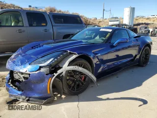 2017 Chevrolet Corvette Z06 2LZ with VIN 1G1YS2D63H5600364, listed as a Copart auction lot 37788644 with 25,594 mi miles. Bid and sale history available at carsss.com. Image 1.