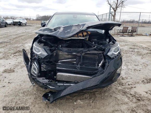 2020 Chevrolet Equinox LT with VIN 3GNAXKEV4LL322378, listed as a Copart auction lot 48140825 with 107,617 mi miles and Salvage Title. Bid and sale history available at carsss.com. Image 5.