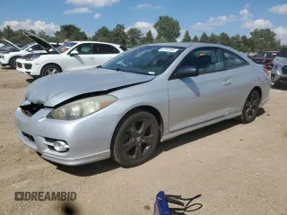 2007 Toyota Solara SE with VIN 4T1CE30P07U757475, listed as a Copart auction lot 62348565 with 124,042 mi miles and Salvage title. Bid and sale history available at DreamBid. Image 1.