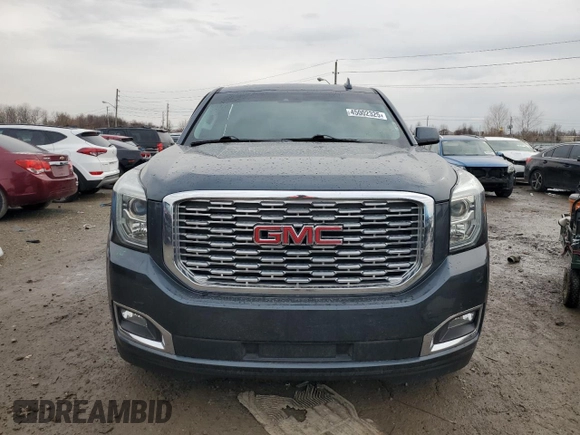 2019 GMC Yukon Denali with VIN 1GKS2CKJ3KR378827, listed as a Copart auction lot 45002325 with 74,283 mi miles and Salvage Title. Bid and sale history available at carsss.com. Image 5.