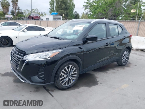 2024 Nissan Kicks SV with VIN 3N1CP5CV5RL491617, listed as a IAAI auction lot 42125112 with 25,965 mi miles. Bid and sale history available at carsss.com. Image 17.