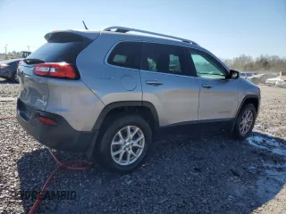 2015 Jeep Cherokee North with VIN 1C4PJMCS0FW565466, listed as a Copart auction lot 46476615 with 109,040 mi miles and Salvage Title. Bid and sale history available at carsss.com. Image 3.