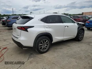 2016 Lexus NX 200t with VIN JTJBARBZ1G2093127, listed as a Copart auction lot 58382955 with 52,199 mi miles and Salvage title. Bid and sale history available at DreamBid. Image 3.