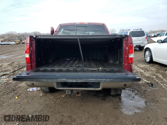 2005 Ford F-150 XLT with VIN 1FTPW14515FA97772, listed as a Copart auction lot 47283445 with 170,292 mi miles and Salvage Title. Bid and sale history available at carsss.com. Image 6.