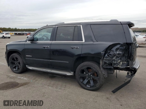 2015 GMC Yukon Denali with VIN 1GKS2CKJXFR277516, listed as a Copart auction lot 72070594 with 86,353 mi miles and Salvage Title. Bid and sale history available at carsss.com. Image 2.