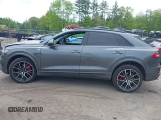 2021 Audi Q8 Premium Plus with VIN WA1EVAF14MD036327, listed as a IAAI auction lot 42237144 with 59,157 mi miles and . Bid and sale history available at DreamBid. Image 14.