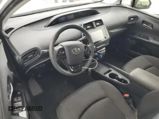 2021 Toyota Prius L Eco z VIN JTDKAMFU6M3140307, wystawiony jako Copart lot #58436795 z przebiegiem 53 151 mil mil oraz Szkoda całkowita • Salvage title. Historia ofert i sprzedaży dostępna na DreamBid. Obrazek 8.