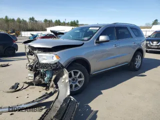 2014 Dodge Durango SXT z VIN 1C4RDJAG7EC301562, wystawiony jako Copart lot #55308405 z przebiegiem 189 938 mil mil oraz Szkoda całkowita • Salvage title. Historia ofert i sprzedaży dostępna na DreamBid. Obrazek 1.