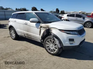 2013 Land Rover Range Rover Evoque Prestige Premium with VIN SALVV2BG9DH744032, listed as a Copart auction lot 47871875 with Not provided miles and Salvage title. Bid and sale history available at DreamBid. Image 4.