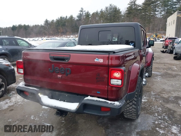 2021 Jeep Gladiator Willys with VIN 1C6HJTAG6ML571081, listed as a IAAI auction lot 41368902 with 45,077 mi miles and . Bid and sale history available at DreamBid. Image 16.
