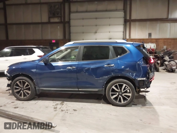 2019 Nissan Rogue SL with VIN 5N1AT2MV6KC784646, listed as a IAAI auction lot 41359980 with 99,507 mi miles. Bid and sale history available at carsss.com. Image 15.