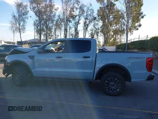 2023 Ford Ranger XL with VIN 1FTER4EH6PLE02485, listed as a IAAI auction lot 41291246 with 25,230 mi miles and . Bid and sale history available at DreamBid. Image 14.