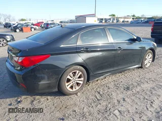 2014 Hyundai Sonata GLS with VIN 5NPEB4AC8EH921120, listed as a IAAI auction lot 41891370 with 187,931 mi miles and . Bid and sale history available at carsss.com. Image 4.