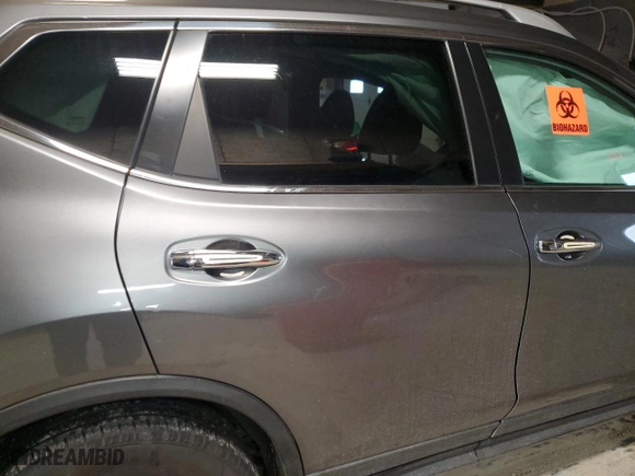 2018 Nissan Rogue SV with VIN KNMAT2MV9JP513365, listed as a Copart auction lot 46050425 with 0 mi miles and Salvage Title. Bid and sale history available at carsss.com. Image 12.
