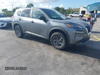 2023 Nissan Rogue S with VIN 5N1BT3AB1PC898128, listed as a IAAI auction lot 42549927 with 26,250 mi miles and . Bid and sale history available at DreamBid. Image 1.
