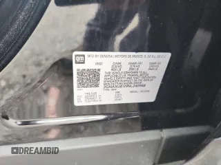 2022 Chevrolet Equinox LT with VIN 3GNAXUEV0NL240968, listed as a Copart auction lot 58982045 with 62,637 mi miles and Salvage title. Bid and sale history available at DreamBid. Image 13.