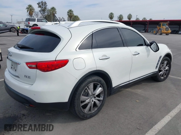 2012 Infiniti FX with VIN JN8AS1MUXCM122268, listed as a IAAI auction lot 41696622 with 158,335 mi miles and . Bid and sale history available at DreamBid. Image 4.