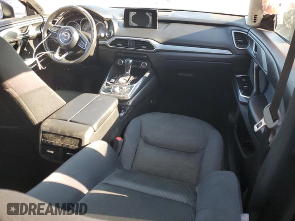 2017 Mazda CX-9 Sport with VIN JM3TCBBY8H0138567, listed as a Copart auction lot 88476185 with 0 mi miles and Salvage Title. Bid and sale history available at carsss.com. Image 8.