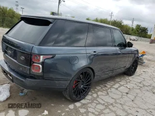 2018 Land Rover Range Rover z VIN SALGV5RE6JA503841, wystawiony jako Copart lot #73152854 z przebiegiem 26 752 mil mil oraz Szkoda całkowita • Salvage title. Historia ofert i sprzedaży dostępna na DreamBid. Obrazek 3.