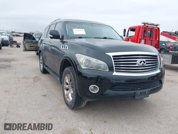 2011 Infiniti QX56 7-passenger z VIN JN8AZ2NF6B9500900, wystawiony jako IAAI lot #41585262 z przebiegiem 201 958 mil mil oraz . Historia ofert i sprzedaży dostępna na DreamBid. Obrazek 1.